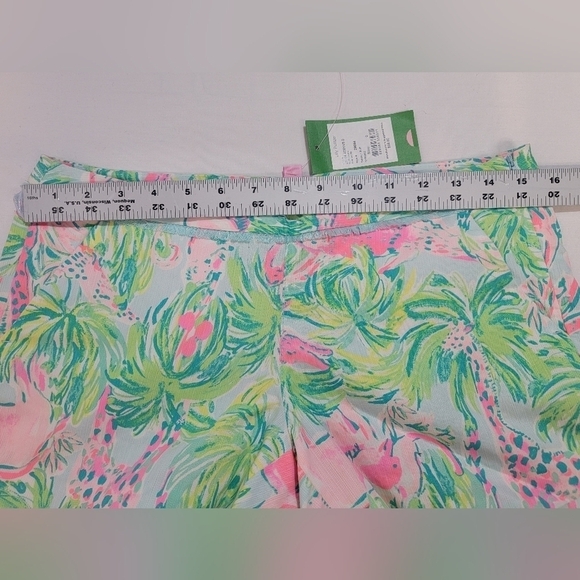 Lilly Pulitzer Adie Short Seasalt Blue on Paradise Women's Size 0 - Picture 5 of 10